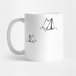 Going Camping It Will Be In Tents Mug